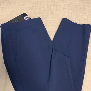 NEW Navy Banana republic mid rise ankle length Avery style slacks